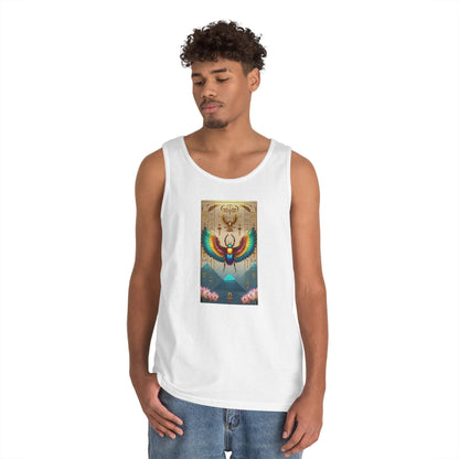 Vibrant Graphic Tank Top for Festival Vibes, Unisex Summer Apparel, Boho Style, Gift for Music Lovers, Perfect for Outdoor Events