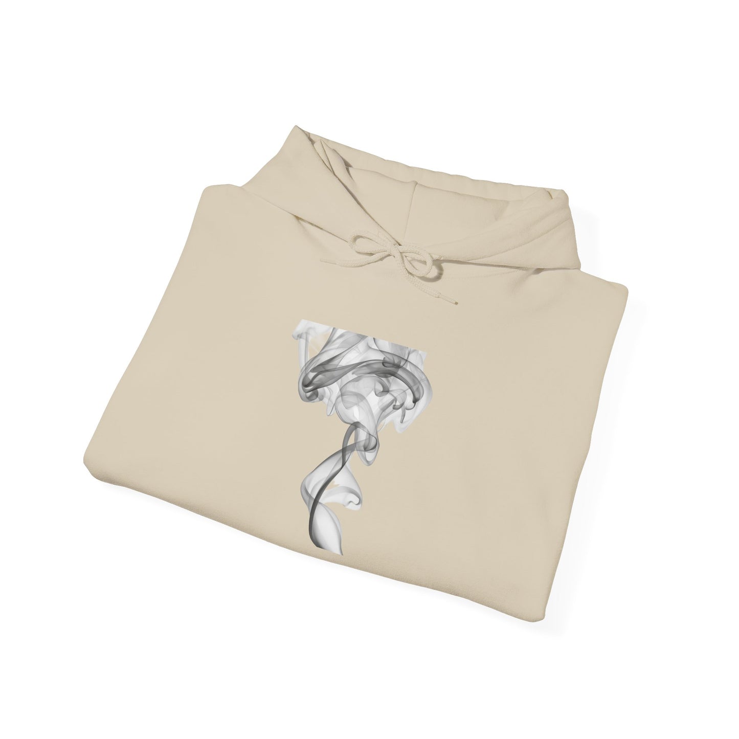 Smoke Art Hoodie — Minimal Abstract Smoke Art Pullover