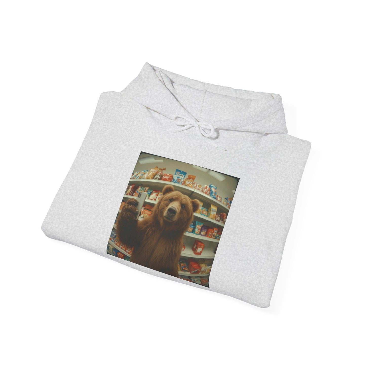 Cozy Bear Graphic Hoodie, Perfect Gift for Animal Lovers, Casual Wear, Unique Sweatshirt for Winter, Perfect for Birthdays, Nature [...]