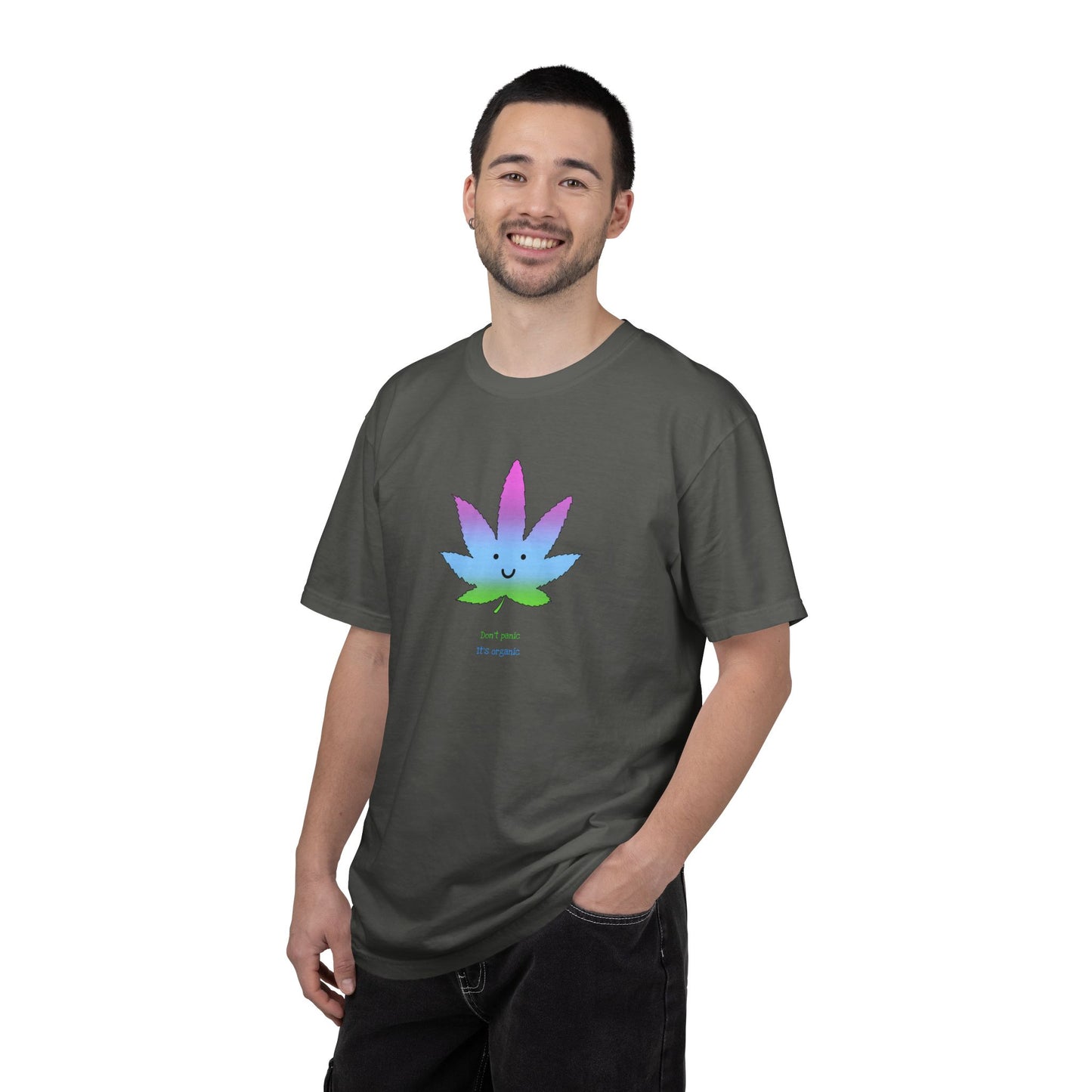 Happy Pastel Weed Leaf T-Shirt