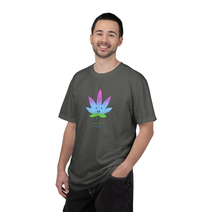 Happy Pastel Weed Leaf T-Shirt