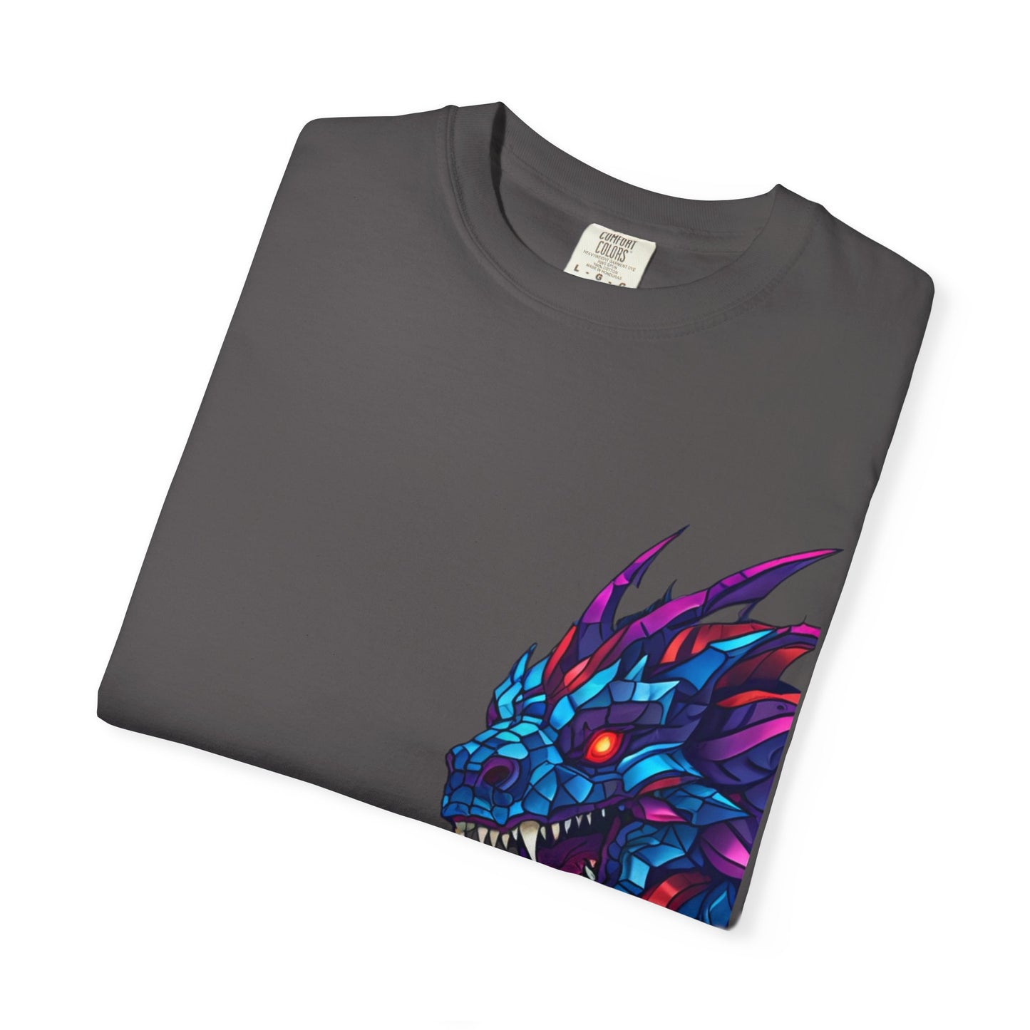 Vibrant Dragon Graphic T-Shirt, Unisex Apparel, Casual Wear, Gift for Gamers, Festival Fashion, Anime Enthusiasts