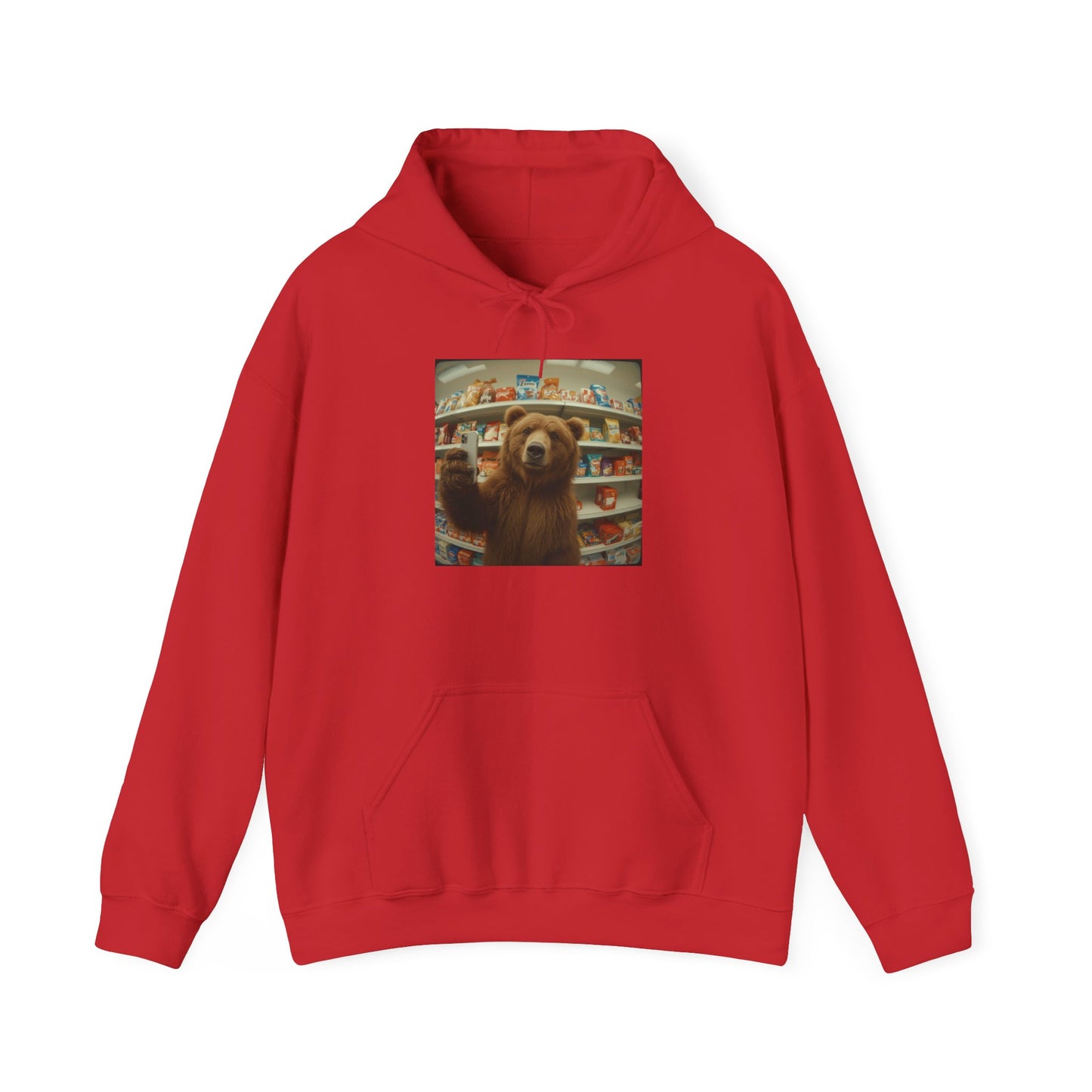 Cozy Bear Graphic Hoodie, Perfect Gift for Animal Lovers, Casual Wear, Unique Sweatshirt for Winter, Perfect for Birthdays, Nature [...]
