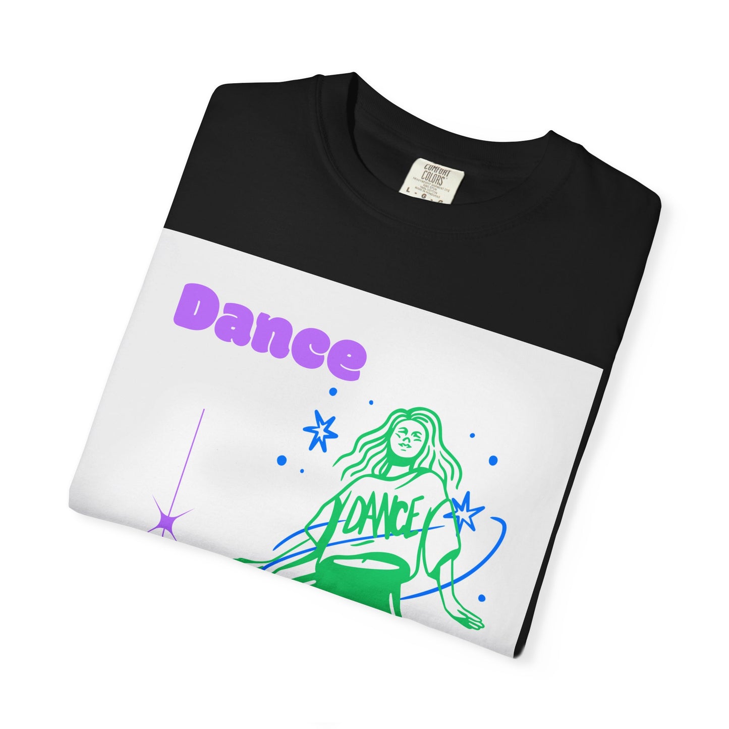 Dance It Out T-Shirt — Retro Neon Dance Graphic Tee