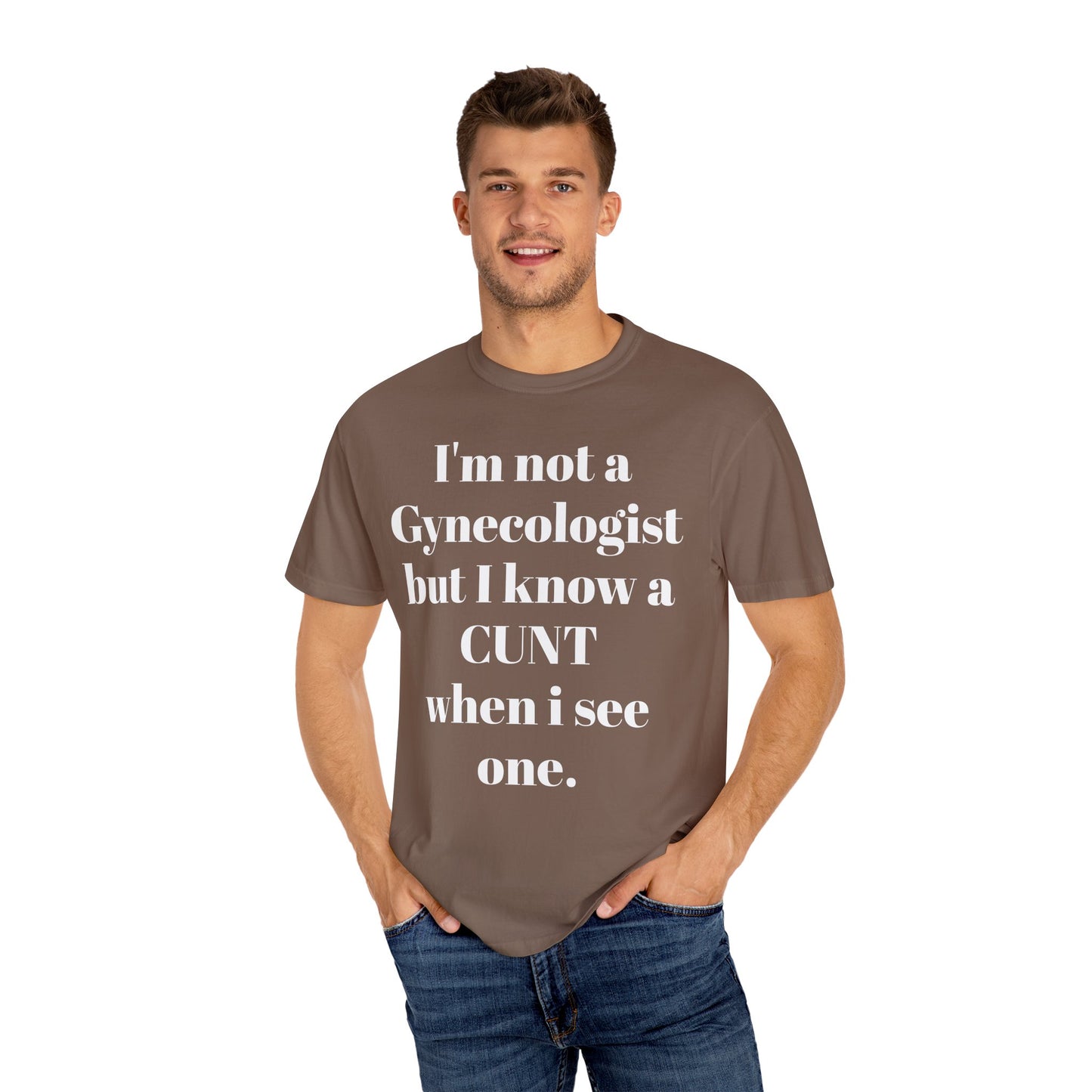 Funny Gynecologist Quote T-Shirt, Unisex Graphic Tee, Humorous Gift for Medical Professionals, Casual Wear, Unique Birthday Present