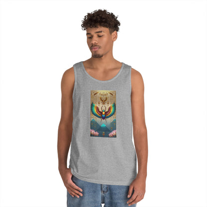 Vibrant Graphic Tank Top for Festival Vibes, Unisex Summer Apparel, Boho Style, Gift for Music Lovers, Perfect for Outdoor Events