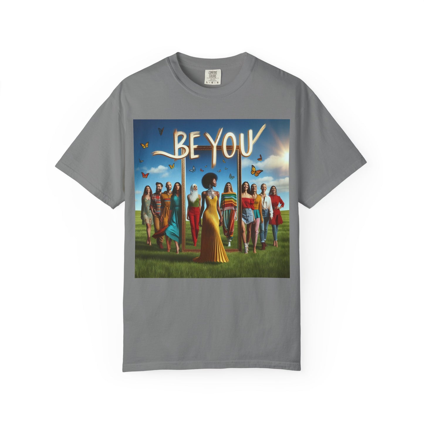 Empowering Graphic Tee, Be You T-Shirt, Unisex Casual Wear, Affirmation Apparel, Inspirational Gift, Unique Fashion Statement