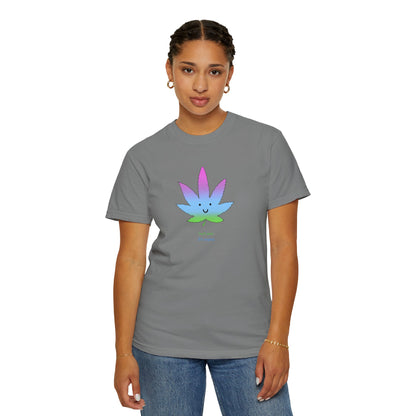 Happy Pastel Weed Leaf T-Shirt