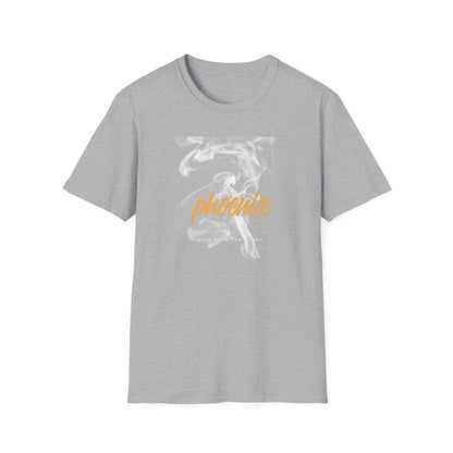 Phoenix Script Marble Graphic T-Shirt