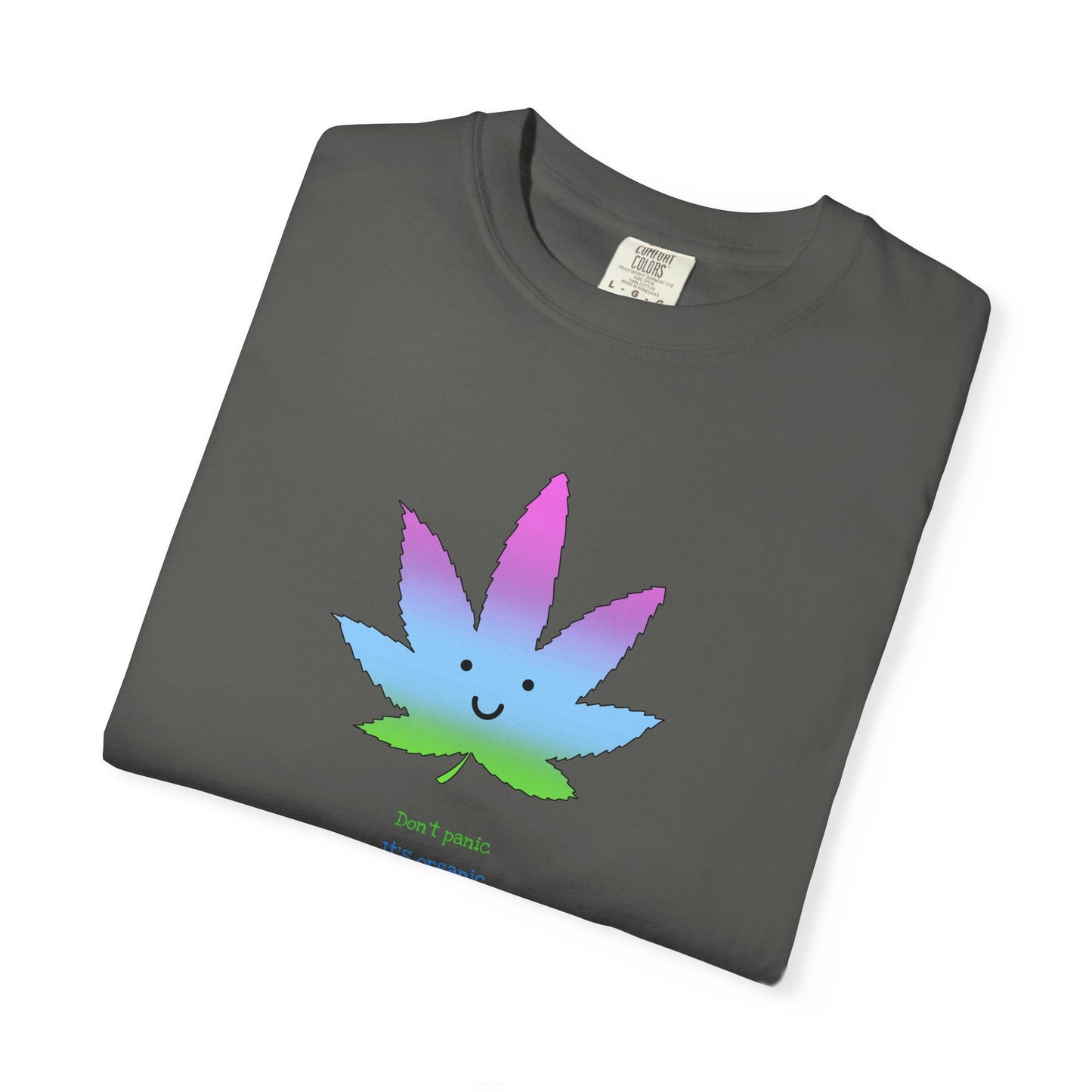 Happy Pastel Weed Leaf T-Shirt