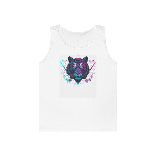 Stylish Graphic Tank Top for Summer, Unisex Cotton Tee, Trendy Art Apparel, Beachwear, Gift for Animal Lovers, Festival Outfit
