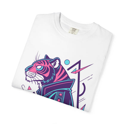 Cool Tiger Graphic Tee, Unisex T-shirt for Animal Lovers, Trendy Streetwear, Unique Gift for Him or Her, Perfect for Casual Outfits