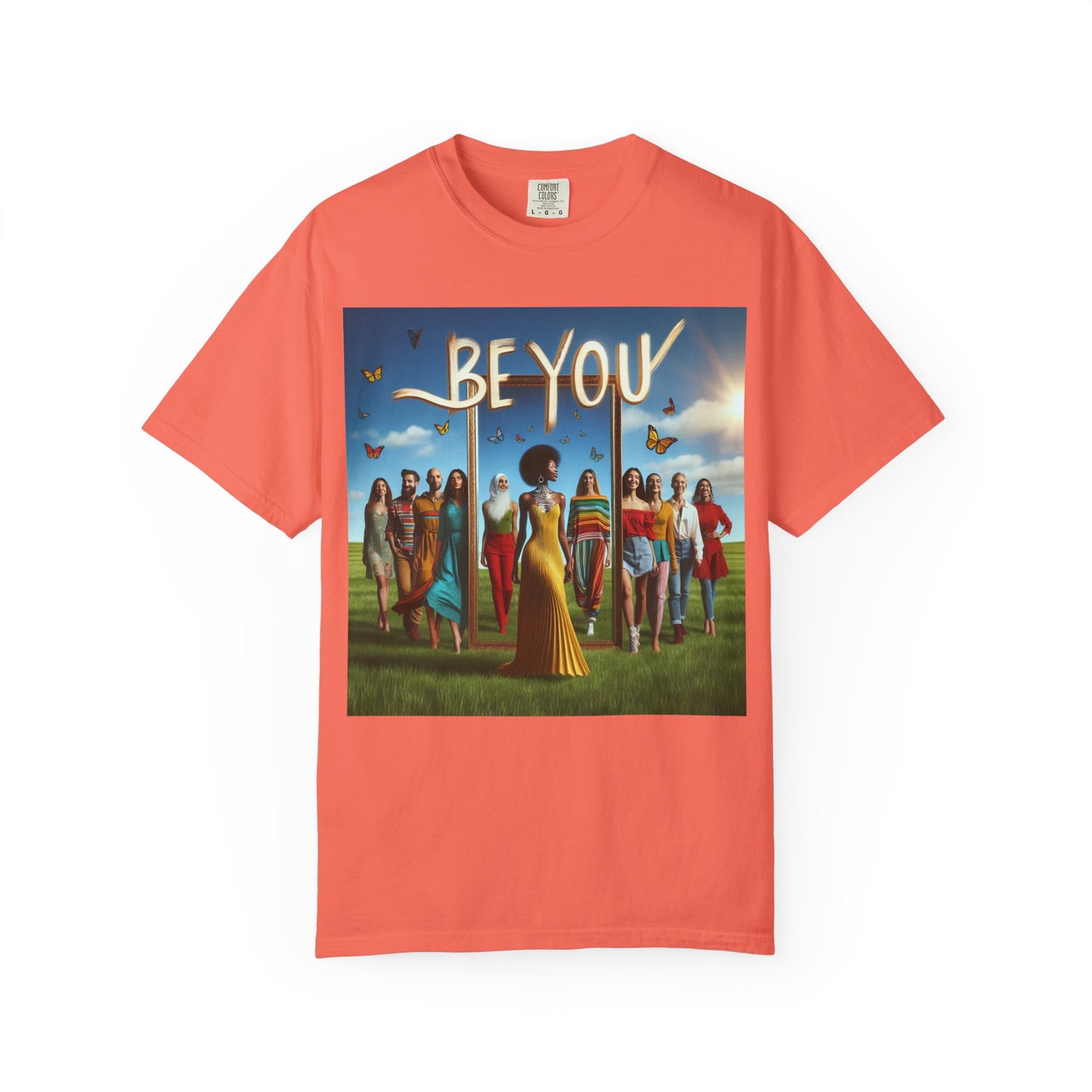 Empowering Graphic Tee, Be You T-Shirt, Unisex Casual Wear, Affirmation Apparel, Inspirational Gift, Unique Fashion Statement