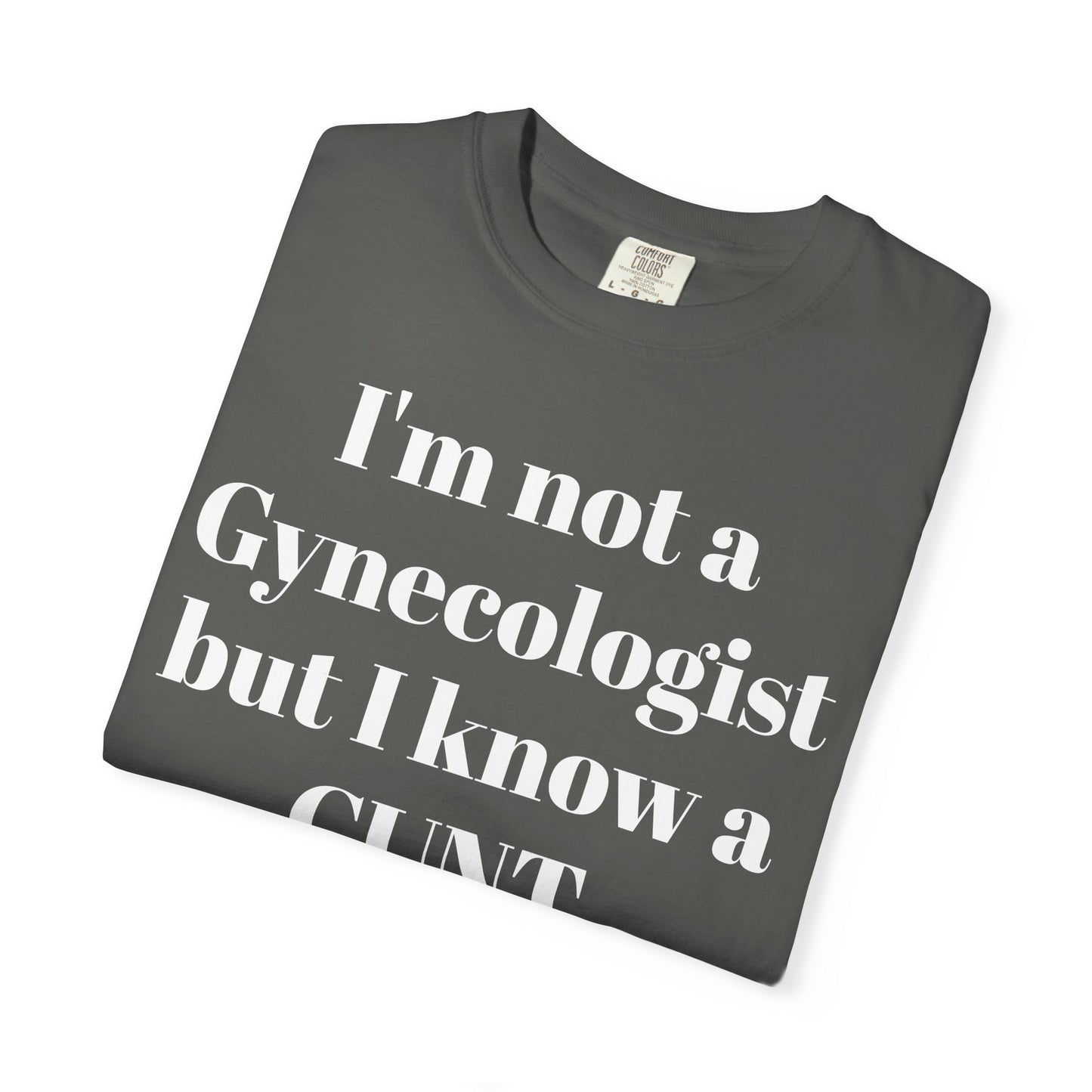 Funny Gynecologist Quote T-Shirt, Unisex Graphic Tee, Humorous Gift for Medical Professionals, Casual Wear, Unique Birthday Present