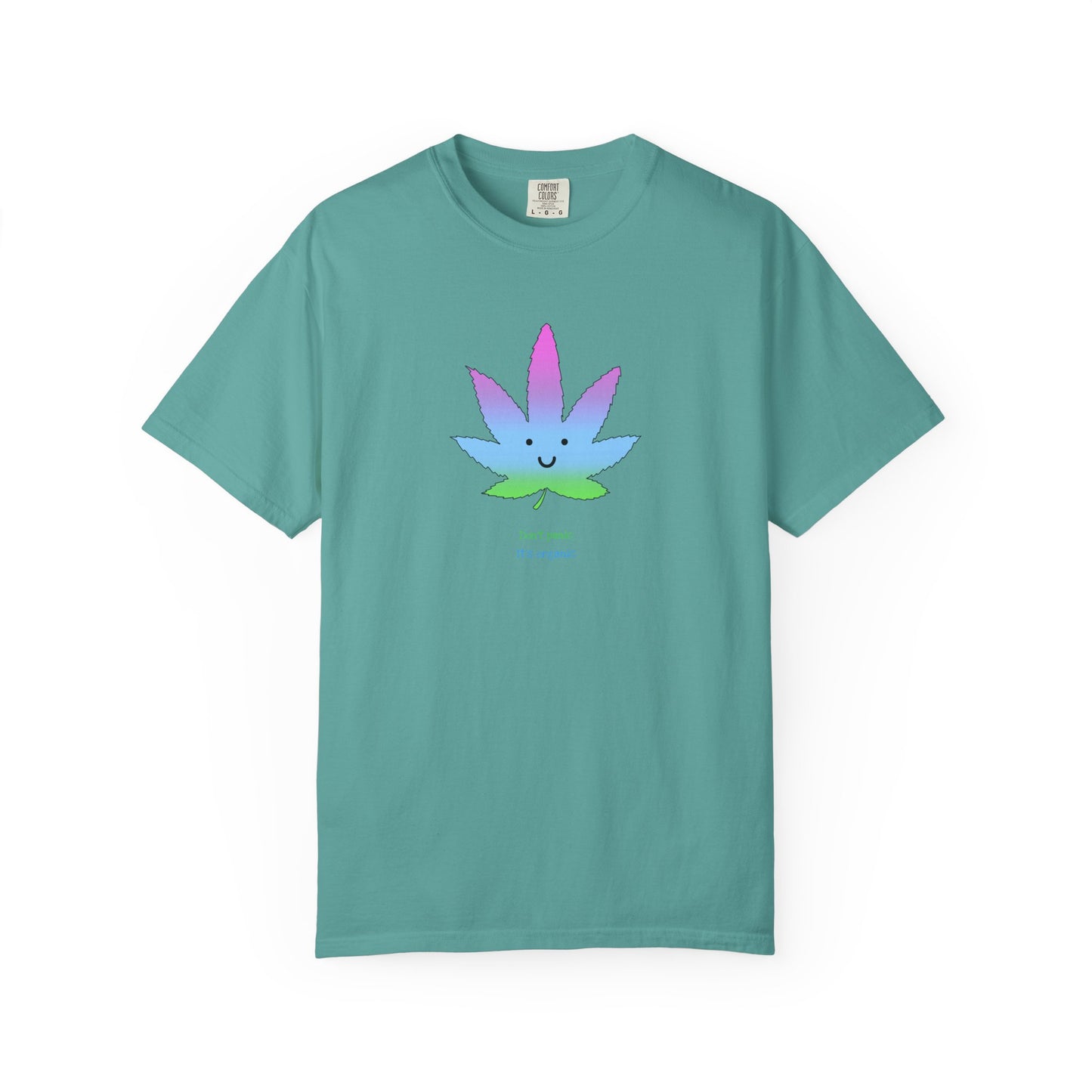 Happy Pastel Weed Leaf T-Shirt