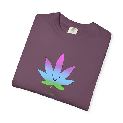 Happy Pastel Weed Leaf T-Shirt