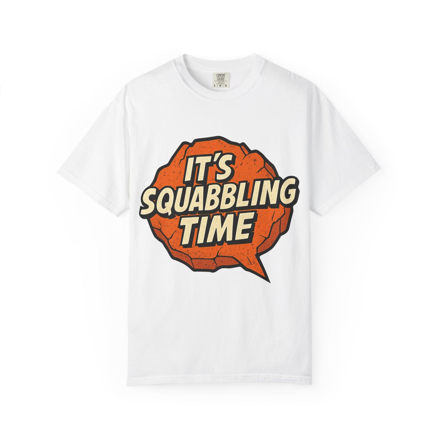 Squabbling Time T-Shirt, Funny Graphic Tee, Unisex Apparel, Casual Wear, Gift for Friends, Party Shirt