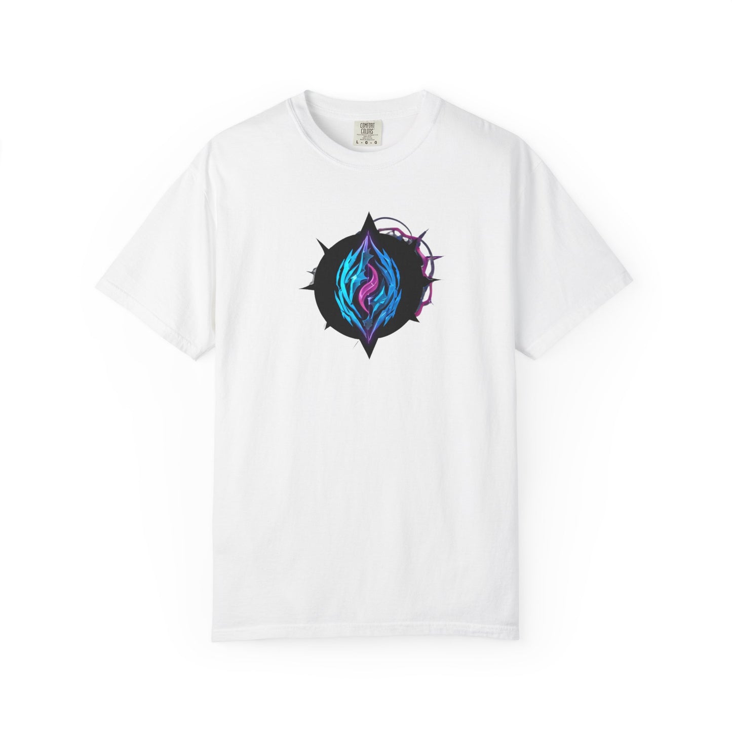 Stylish Graphic T-Shirt - Unique Colorful Compass Design, Casual Wear, Gift for Adventurers, Unisex Fashion, Everyday Comfort