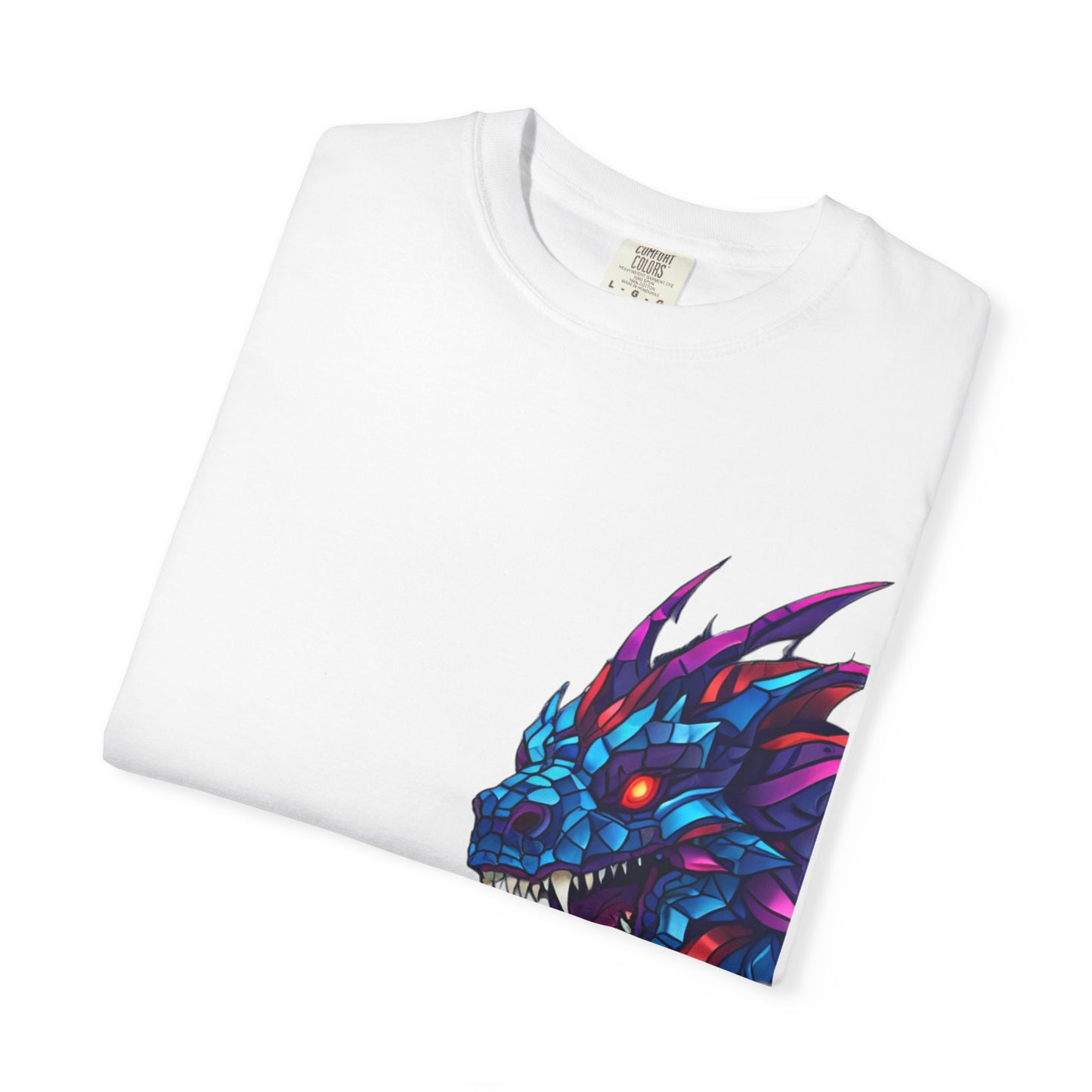 Vibrant Dragon Graphic T-Shirt, Unisex Apparel, Casual Wear, Gift for Gamers, Festival Fashion, Anime Enthusiasts