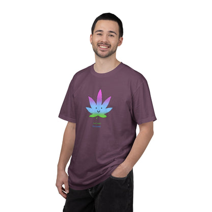 Happy Pastel Weed Leaf T-Shirt