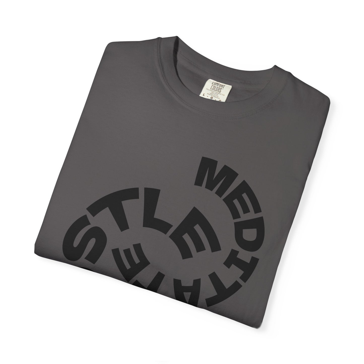 Unisex Garment-Dyed T-Shirt with Inspirational 'Hustle, Meditate,' Design - Perfect for Relaxed Days, Gift for Mindful Souls, [...]