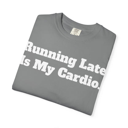 Funny Running Late T-Shirt, Unisex Humor Tee, Perfect Gift for Busy Friends, Casual Outfit, Birthdays, Anniversaries, Everyday Wear