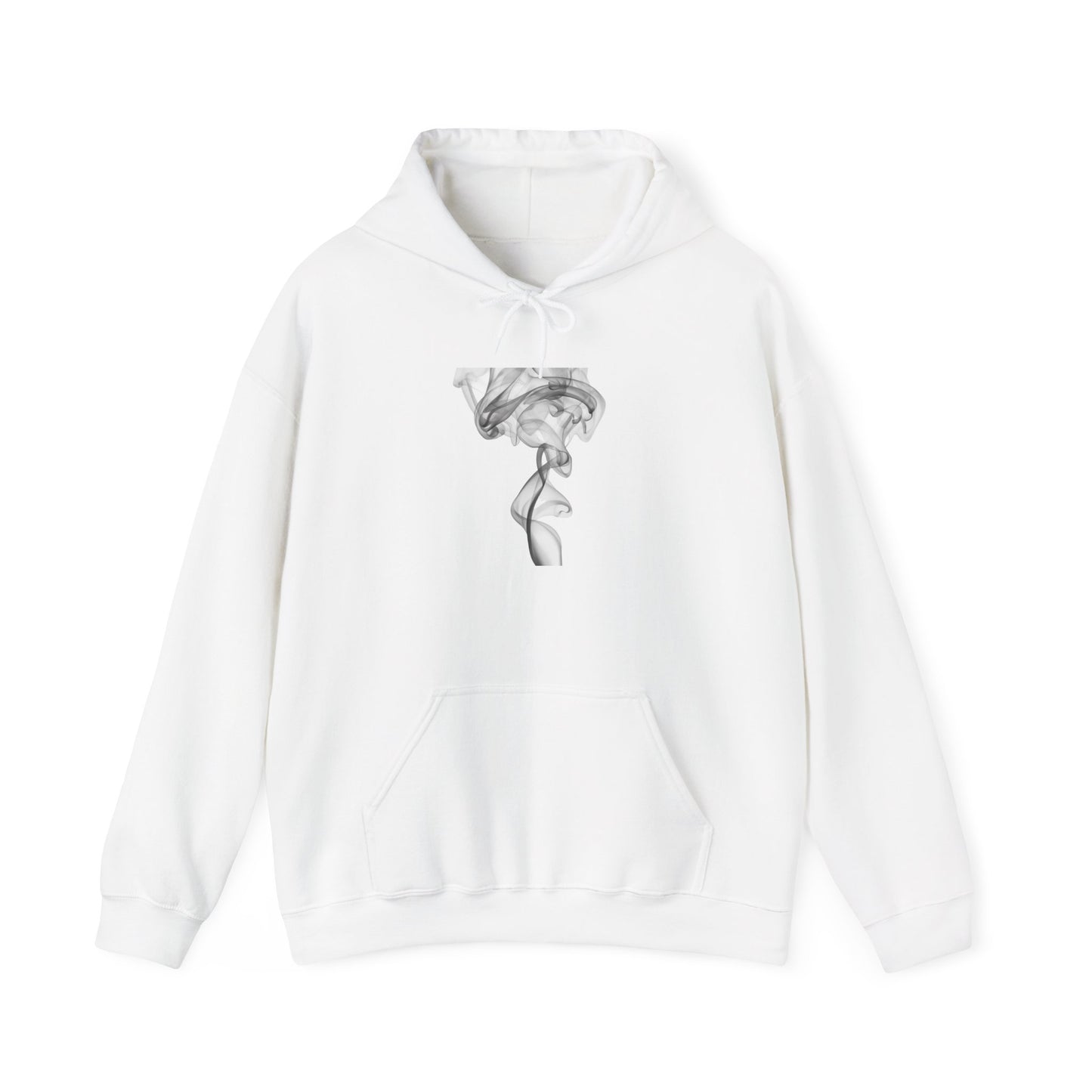 Smoke Art Hoodie — Minimal Abstract Smoke Art Pullover