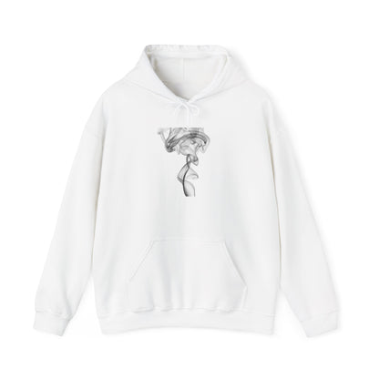 Smoke Art Hoodie — Minimal Abstract Smoke Art Pullover