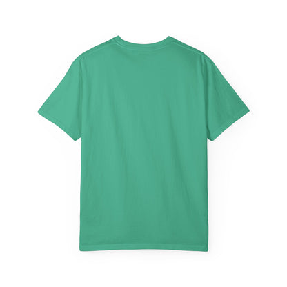 Funny 'YEET!' Unisex Garment-Dyed T-Shirt, Casual Tee, Gift for Teens, Trendy Wear, Humorous Shirt, Unique Fashion