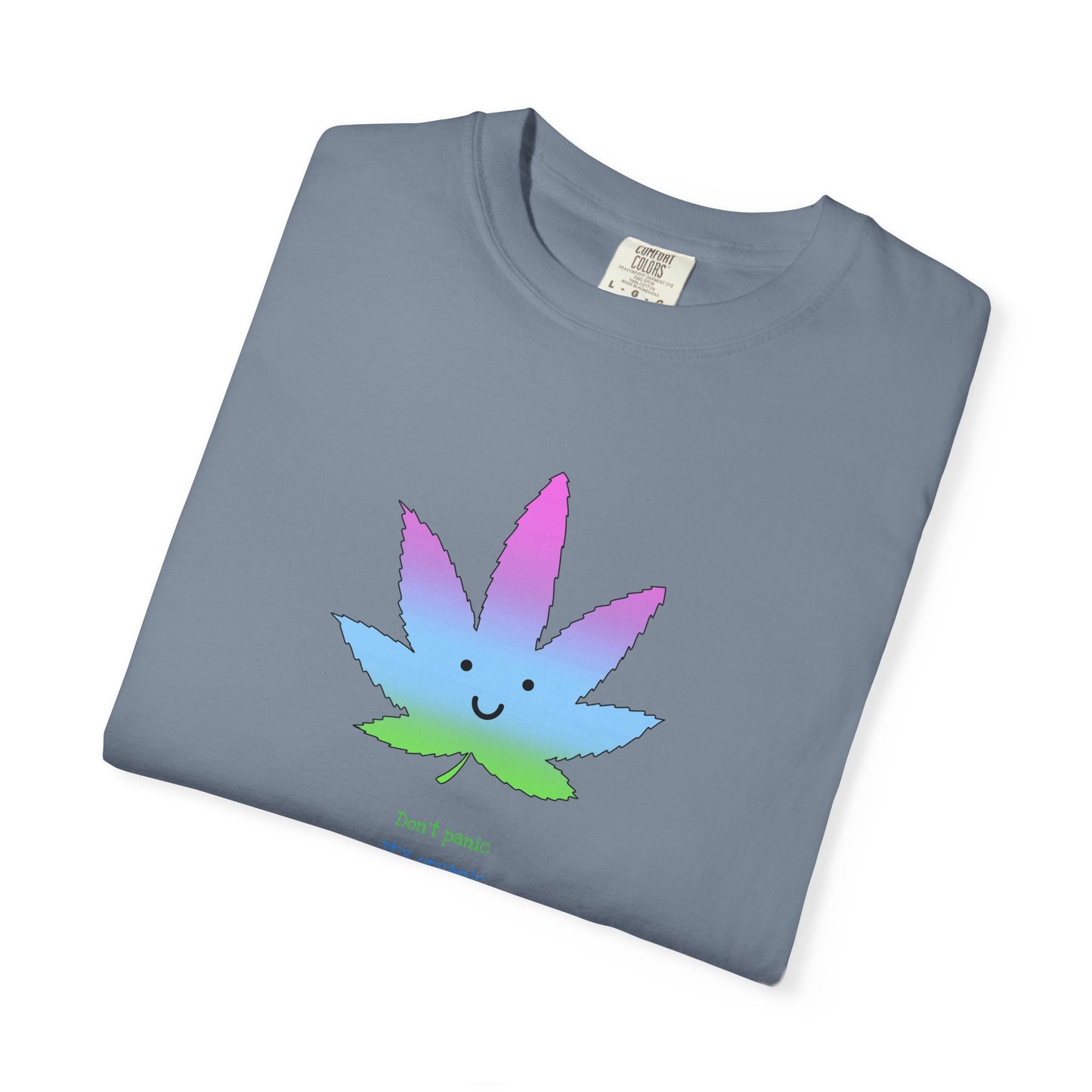 Happy Pastel Weed Leaf T-Shirt
