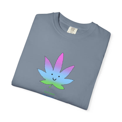 Happy Pastel Weed Leaf T-Shirt
