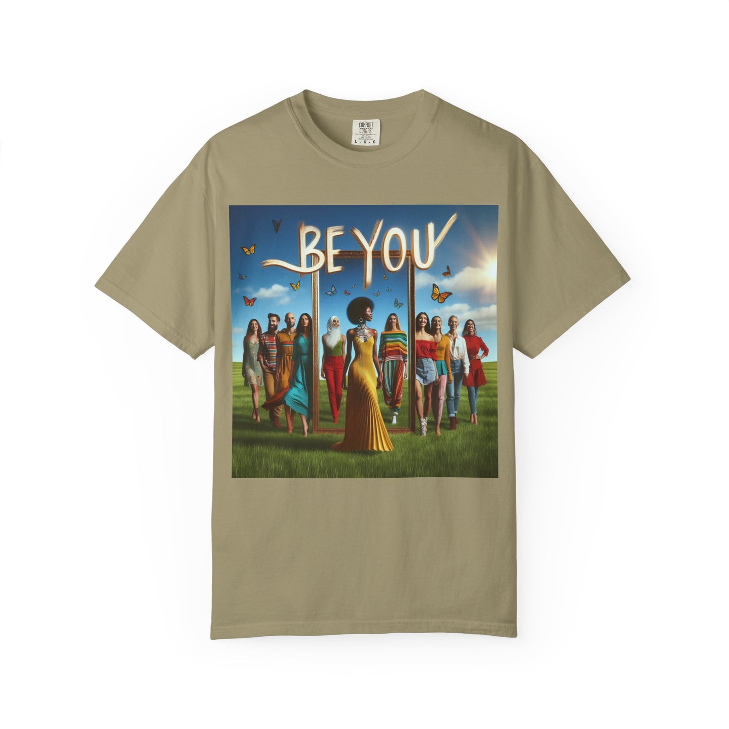 Empowering Graphic Tee, Be You T-Shirt, Unisex Casual Wear, Affirmation Apparel, Inspirational Gift, Unique Fashion Statement