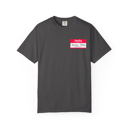 Jenna Toles Name Tag T-Shirt