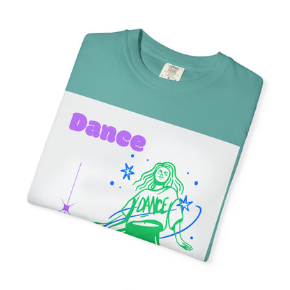 Dance It Out T-Shirt — Retro Neon Dance Graphic Tee