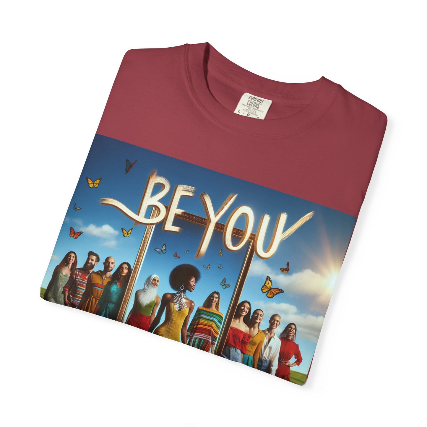Empowering Graphic Tee, Be You T-Shirt, Unisex Casual Wear, Affirmation Apparel, Inspirational Gift, Unique Fashion Statement