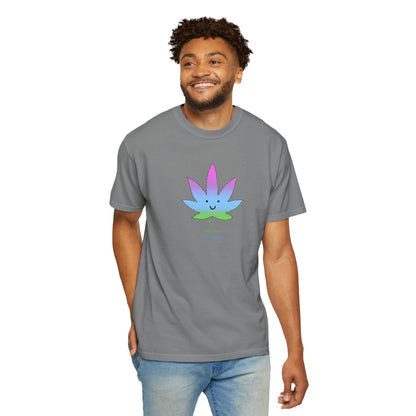 Happy Pastel Weed Leaf T-Shirt
