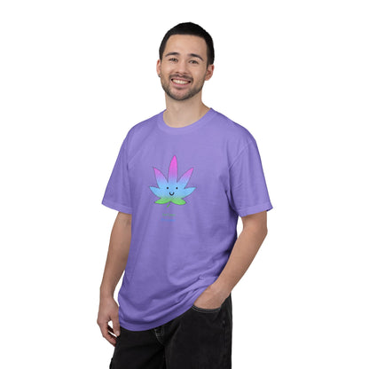 Happy Pastel Weed Leaf T-Shirt