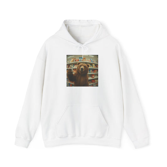 Cozy Bear Graphic Hoodie, Perfect Gift for Animal Lovers, Casual Wear, Unique Sweatshirt for Winter, Perfect for Birthdays, Nature [...]
