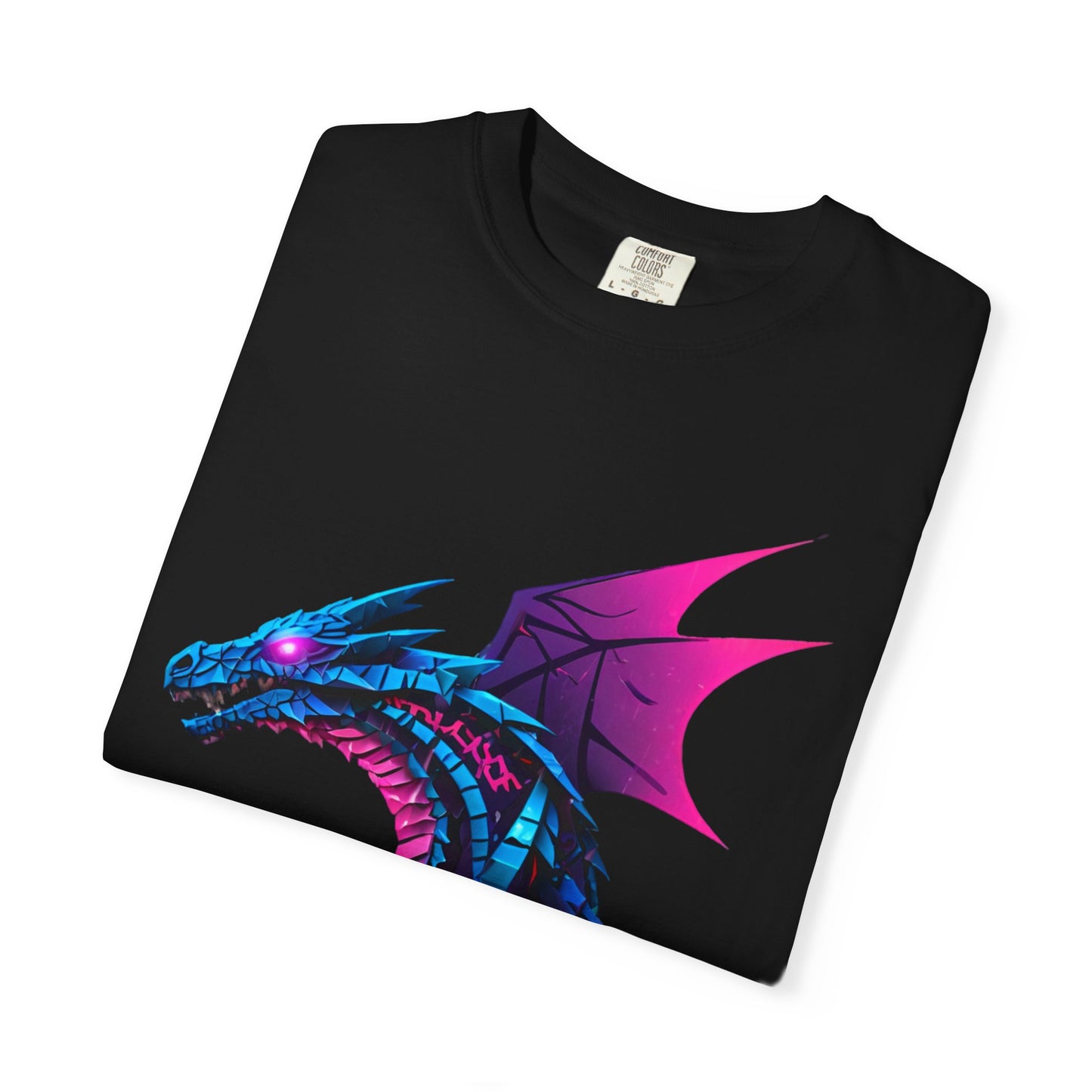Vibrant Dragon T-shirt, Unisex Graphic Tee, Fantasy T-shirt, Gift for Gamers, Dragon Lover Apparel