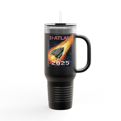 40oz Insulated Travel Mug — 31-Atlas 2025 Meteor Space Mission Design