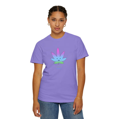 Happy Pastel Weed Leaf T-Shirt