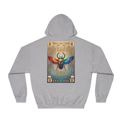 Colorful Beetle Graphic Unisex Hoodie, Unique Gift for Nature Lovers, Casual Outdoor Wear, Vibrant Art Hoodie, Comfortable Fall Style