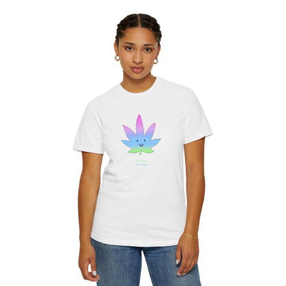 Happy Pastel Weed Leaf T-Shirt