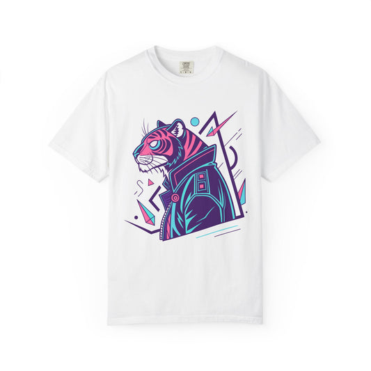 Cool Tiger Graphic Tee, Unisex T-shirt for Animal Lovers, Trendy Streetwear, Unique Gift for Him or Her, Perfect for Casual Outfits