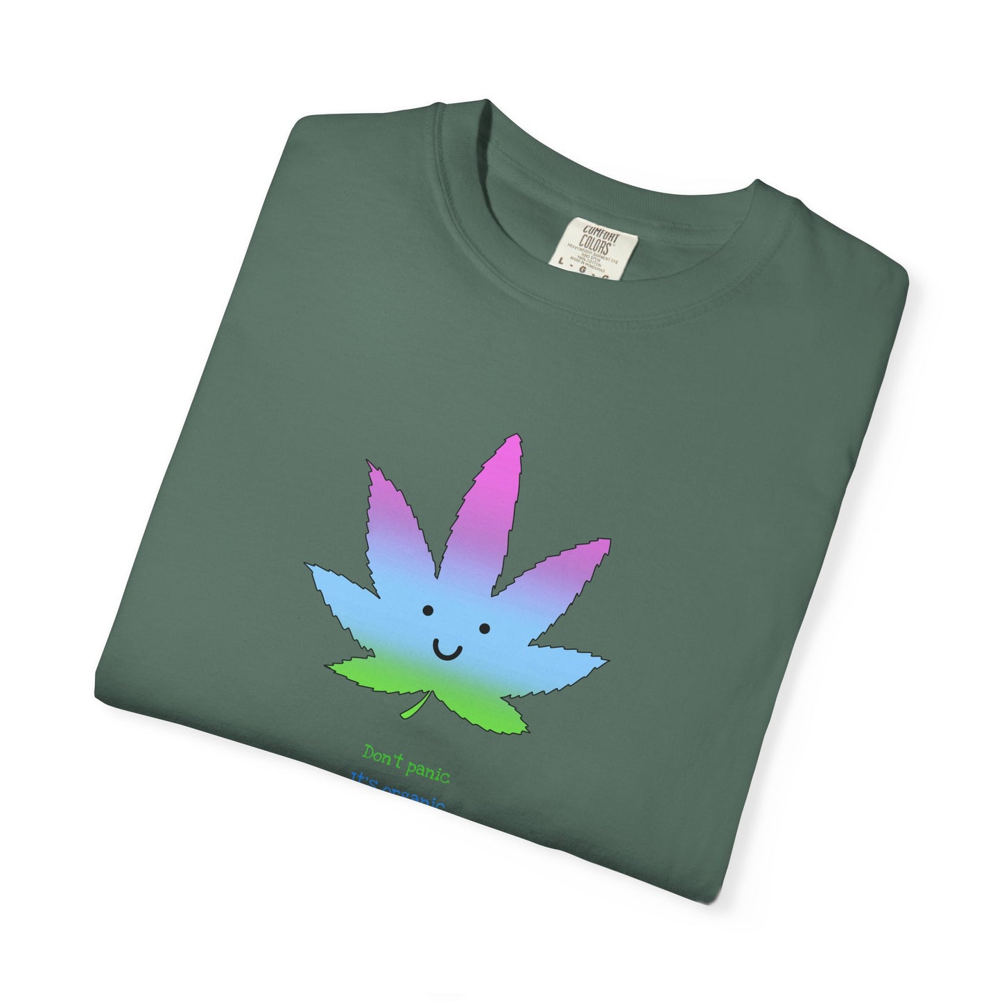 Happy Pastel Weed Leaf T-Shirt