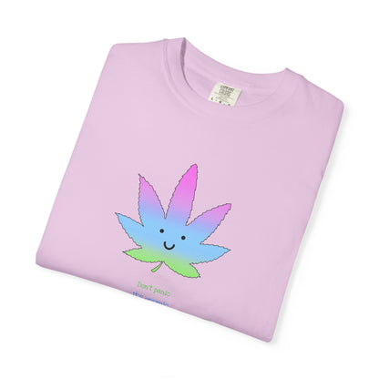 Happy Pastel Weed Leaf T-Shirt