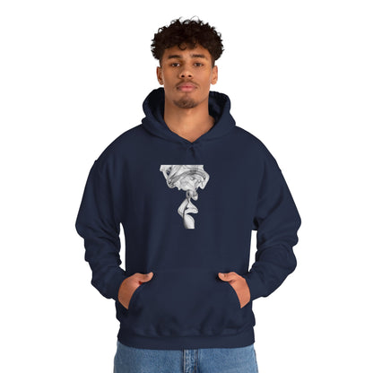 Smoke Art Hoodie — Minimal Abstract Smoke Art Pullover