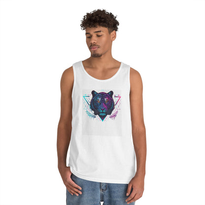 Stylish Graphic Tank Top for Summer, Unisex Cotton Tee, Trendy Art Apparel, Beachwear, Gift for Animal Lovers, Festival Outfit