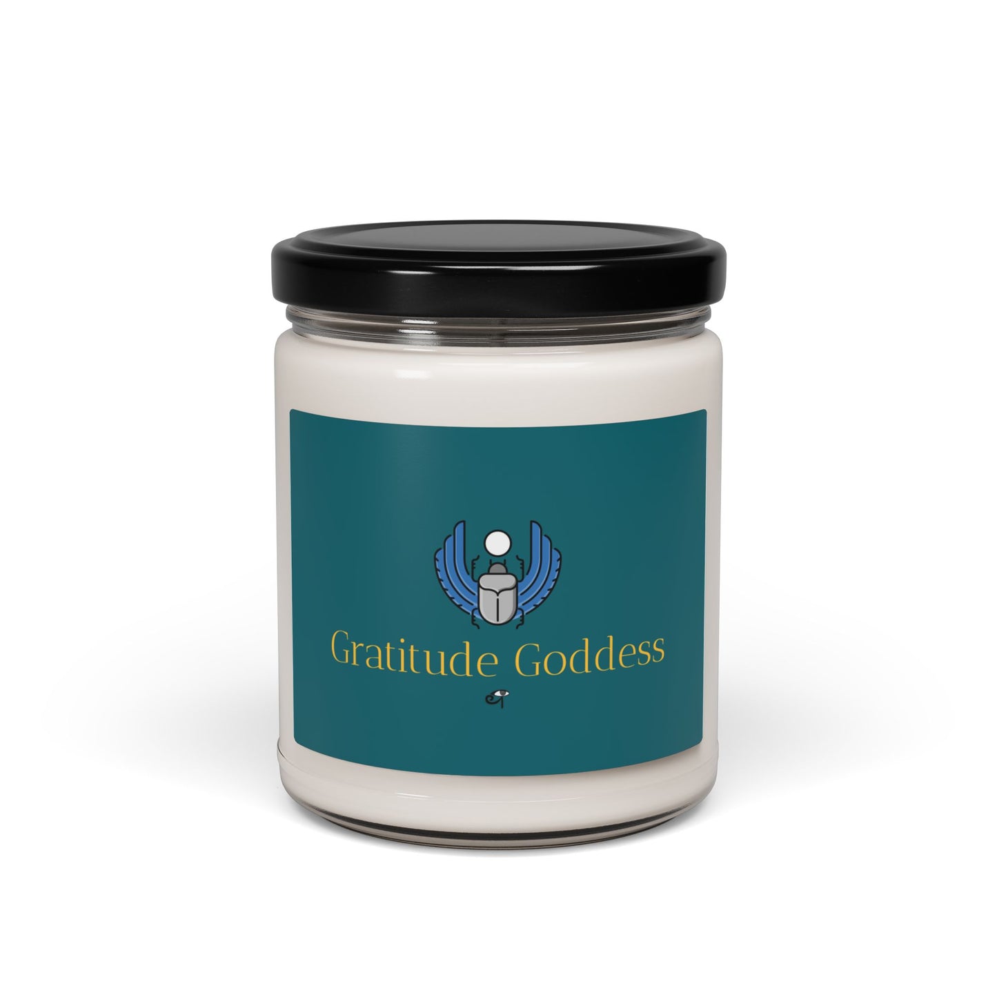 Egyptian Gratitude Goddess Scented Soy Candle – 9oz Aromatherapy Jar