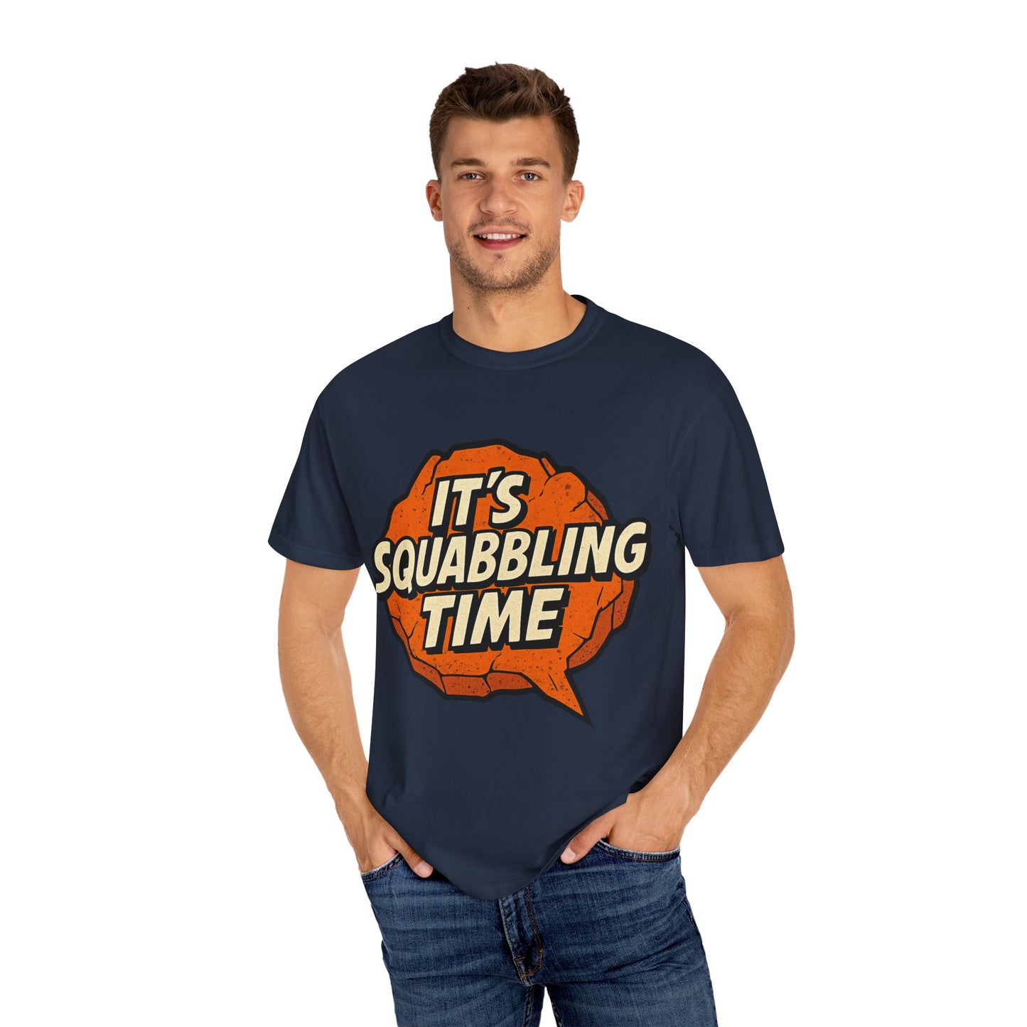 Squabbling Time T-Shirt, Funny Graphic Tee, Unisex Apparel, Casual Wear, Gift for Friends, Party Shirt